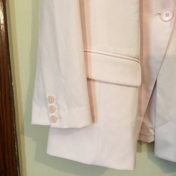 Lane Bryant Tailored Stretch Blazer in Pale Pink - Picture 5 of 8